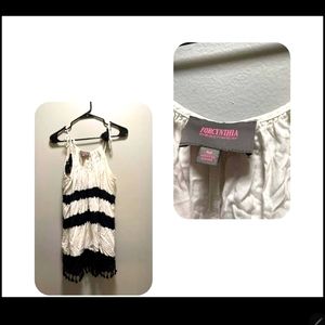 Forcynthia Striped Tunic